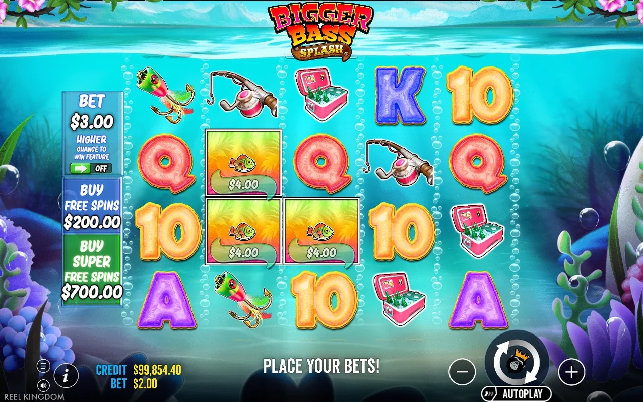 Bigger Bass Splash