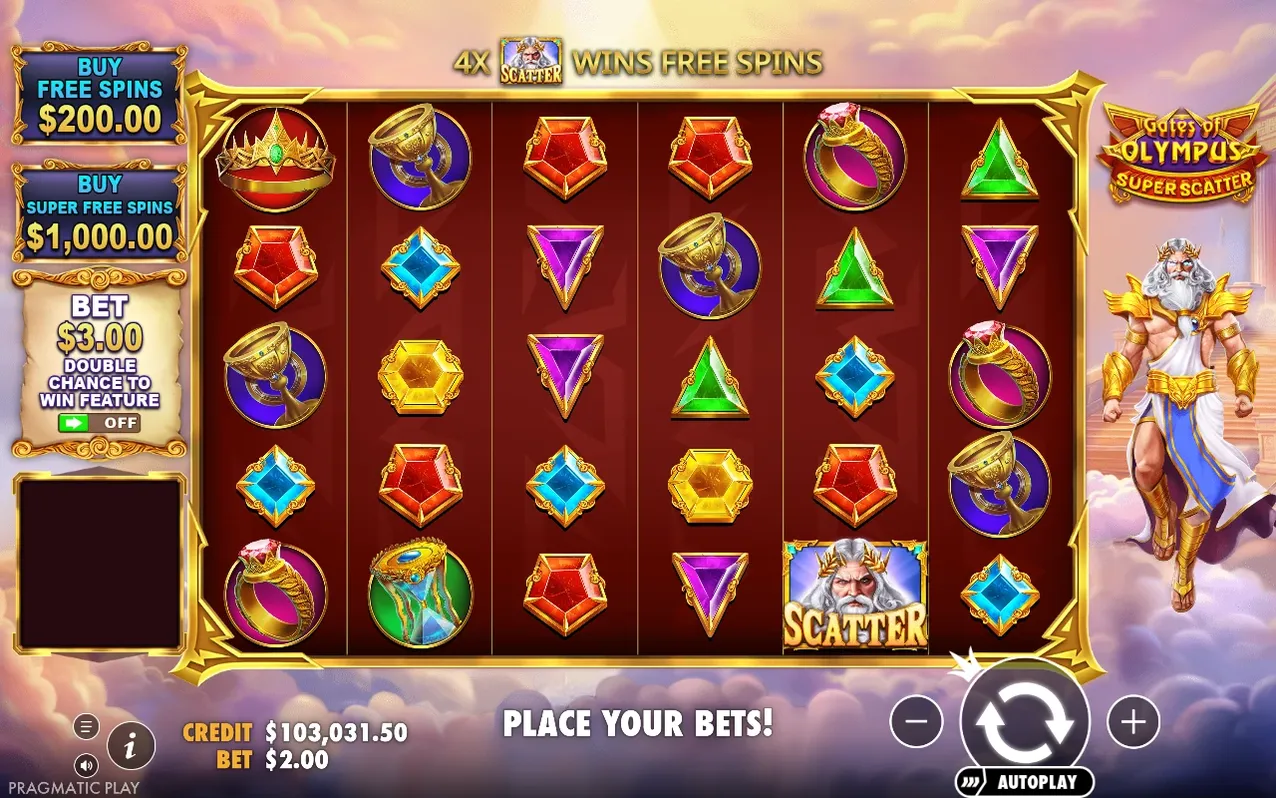 Gates of Olympus Super Scatter